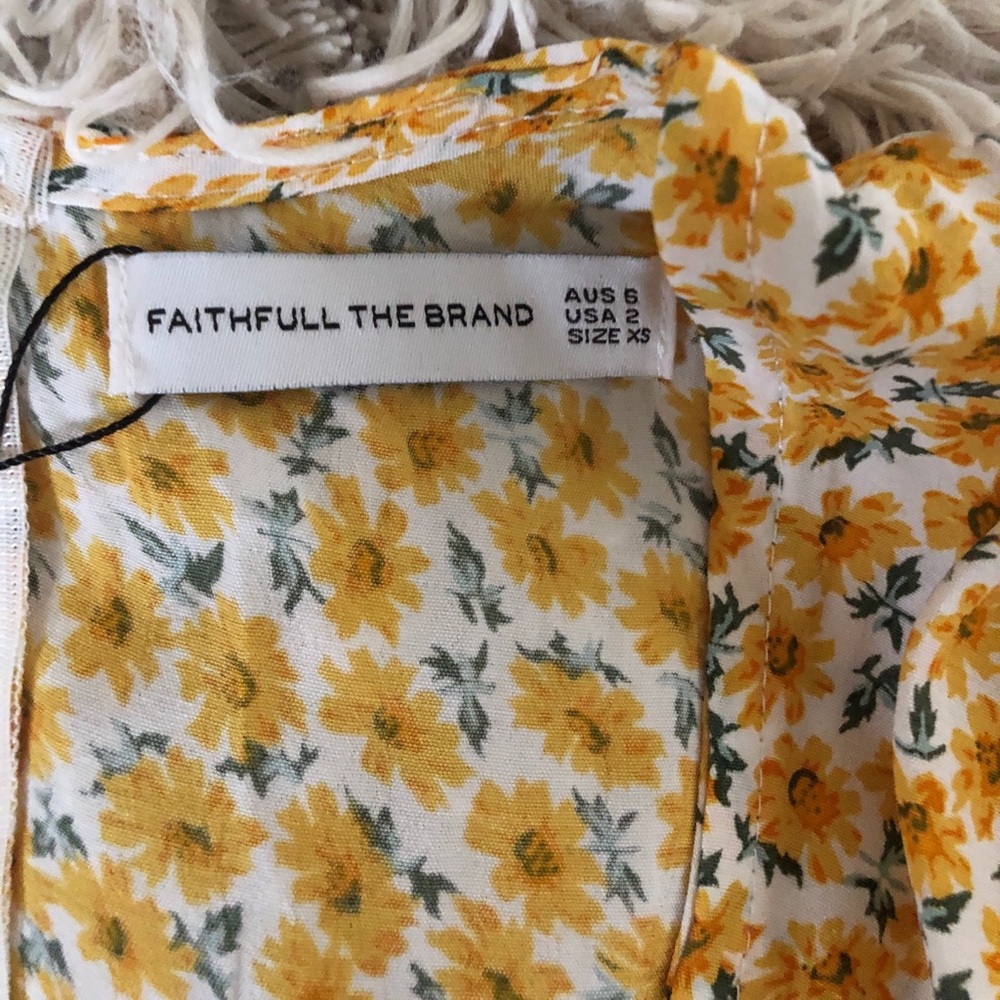 ✨SOLD✨Faithfull the Brand • Ari midi dress - Picture 6 of 8